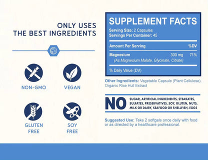 Triple Complex Magnesium - Buy 1 Get 1 FREE